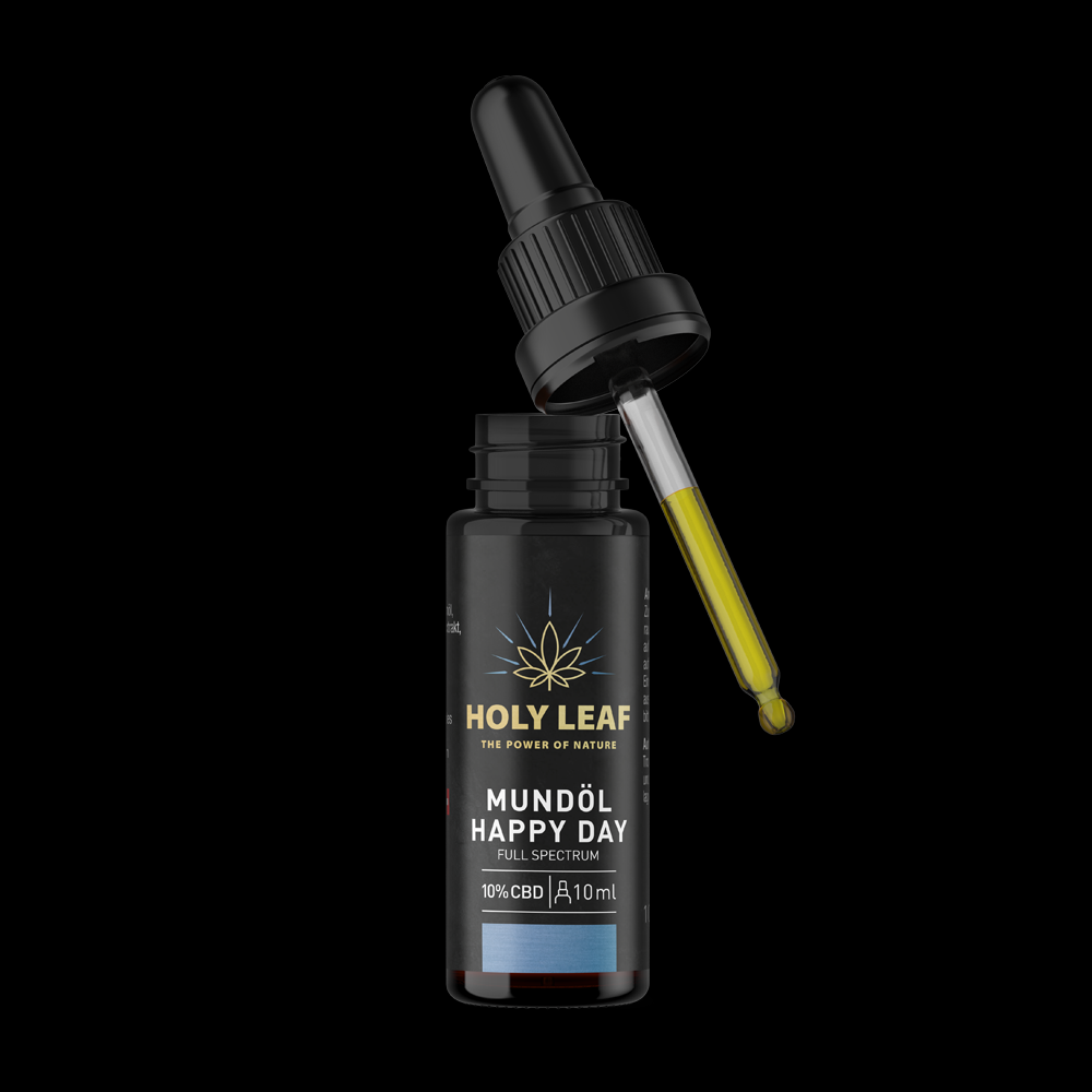 Holyleaf Full Spectrum CBD Mundöl - Happy Day 10ml